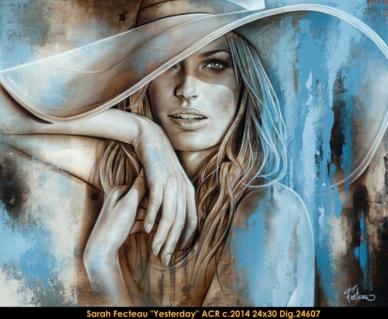 24607 Sarah FECTEAU  -Yesterday-  24 x 30   *** Le St-L ***
