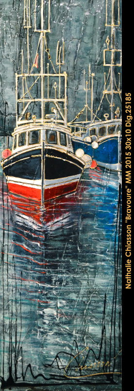 25185 - CHIASSON Nathalie - Bravoure  - 30 x 10 ****CCM***