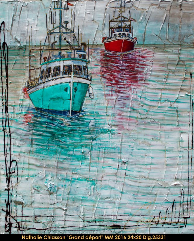 25331 - Amarre - NATHALIE CHIASSON - 24x20