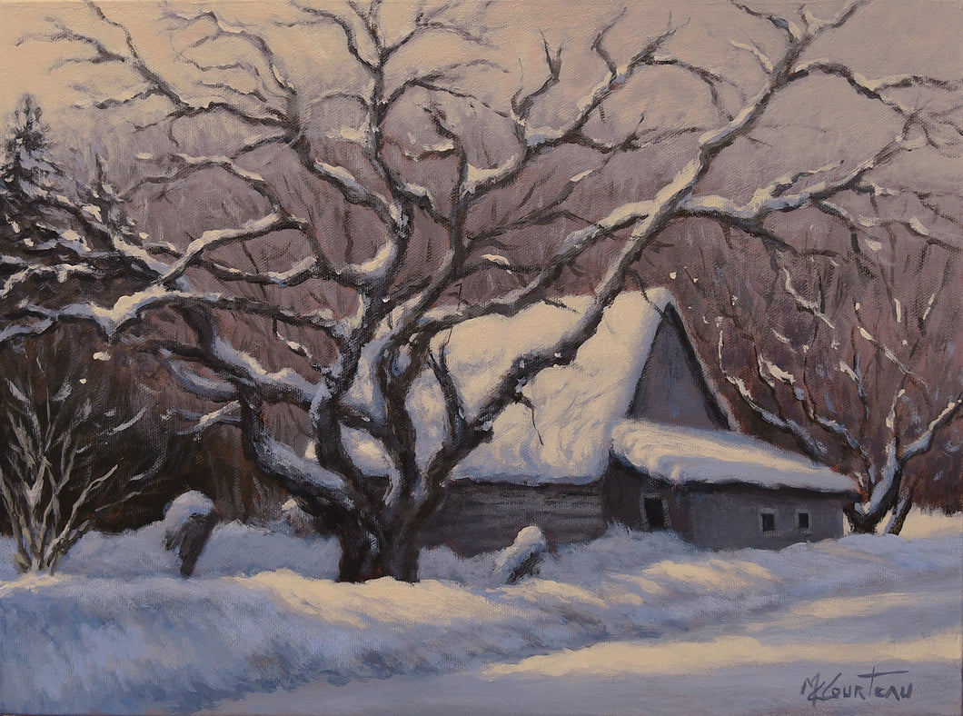 26349 - COURTEAU Marie-Claude, Après la bordée - 12 x 16