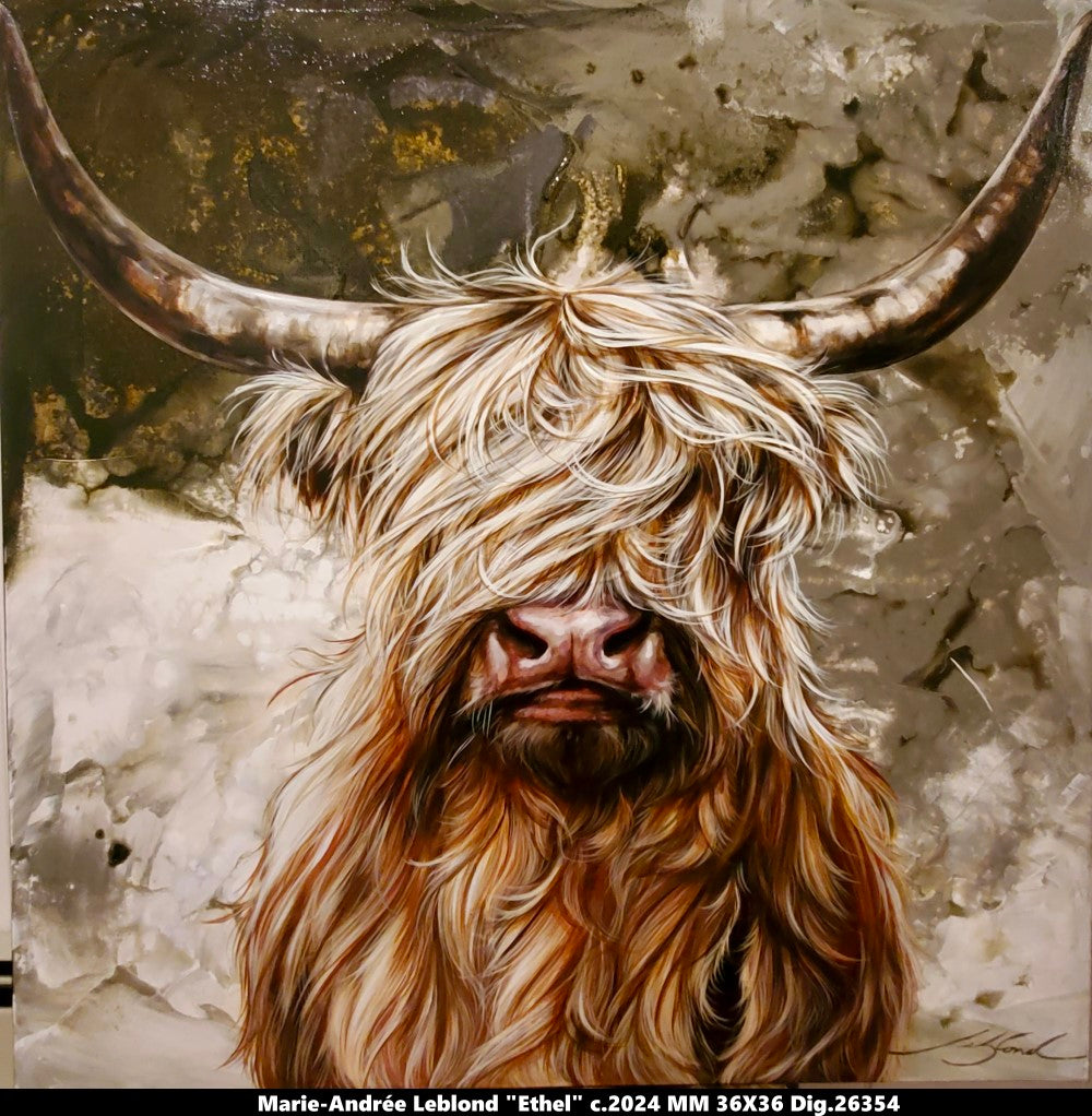 26354 - Ethel - Marie-Andree Leblond - 36'X 36''