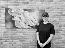 Charger l&#39;image dans la galerie, 26377 - FECTEAU Sarah - Brume d&#39;hiver - 24&quot; x 48&quot;
