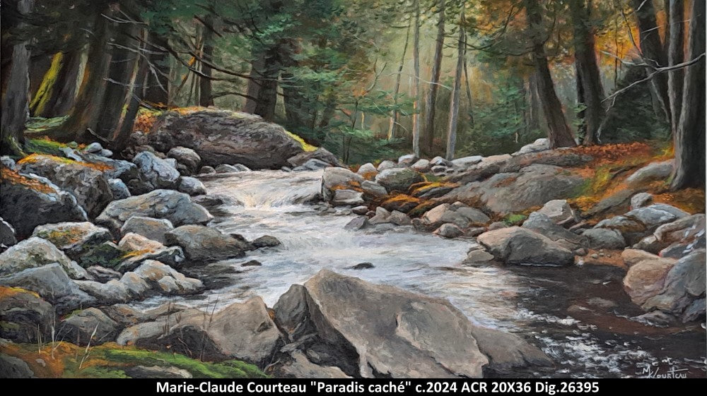 26395 - Paradis caché - MARIE-CLAUDE COURTEAU - 20