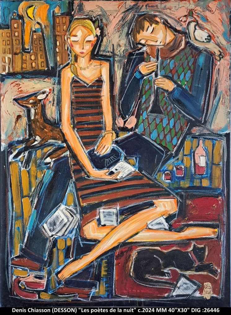 26446 - Les poètes de la nuit - DENIS CHIASSON (DESSON) - 40