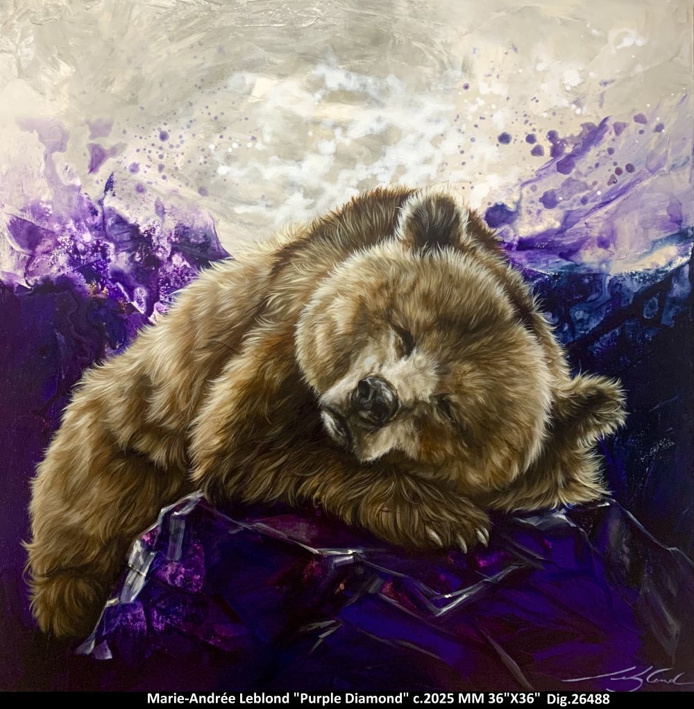 26488 - Purple Diamond - MARIE ANDRÉE LEBLOND - 36