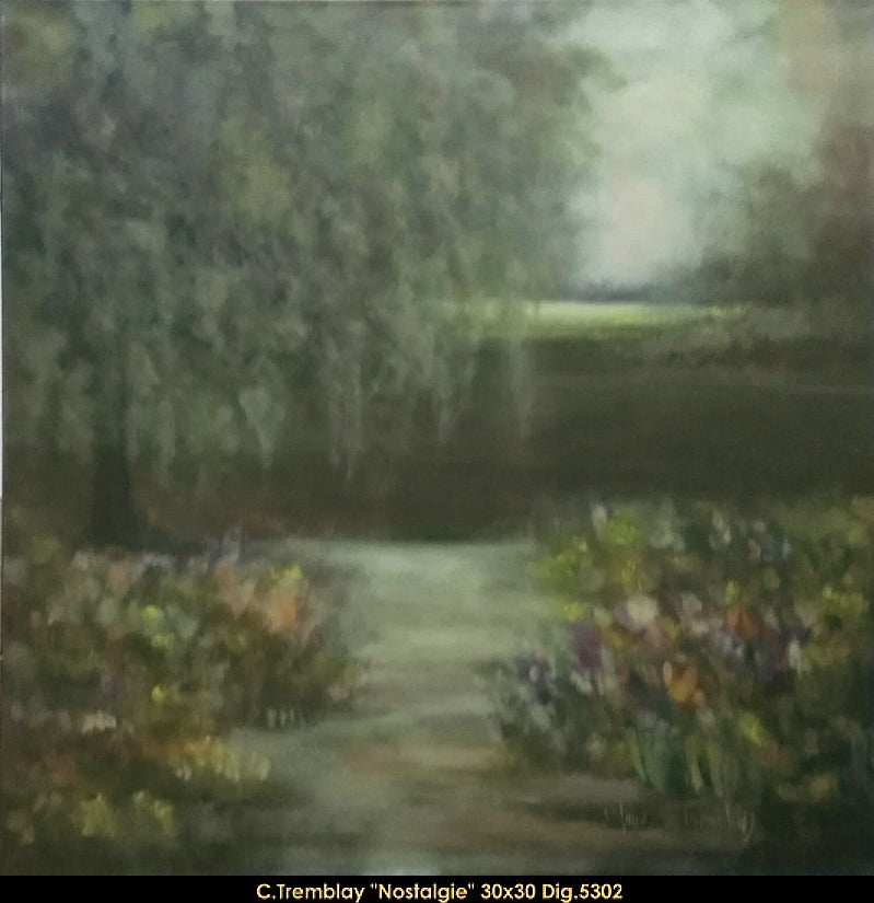 5302 - Nostalgie - CLAUDE TREMBLAY - 30X30