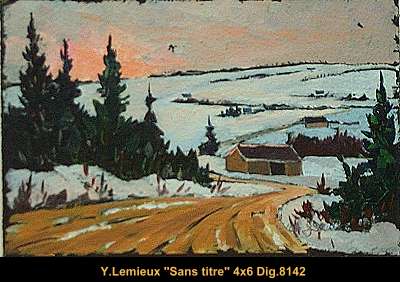 8142 - Sans titre - YVON LEMIEUX - 4
