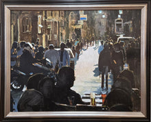 Charger l'image dans la galerie, BA9667 - Apéro à Rome - JEAN-LOUIS COURTEAU - 36"X48" (ENCADRÉE TELLE QUE VUE)

