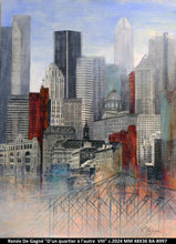 Charger l&#39;image dans la galerie, BA8997 - DEGAGNÉ Renée - D&#39;un quartier à l&#39;autre VIII - 48 x 36 - COMMANDE SPÉCIALE
