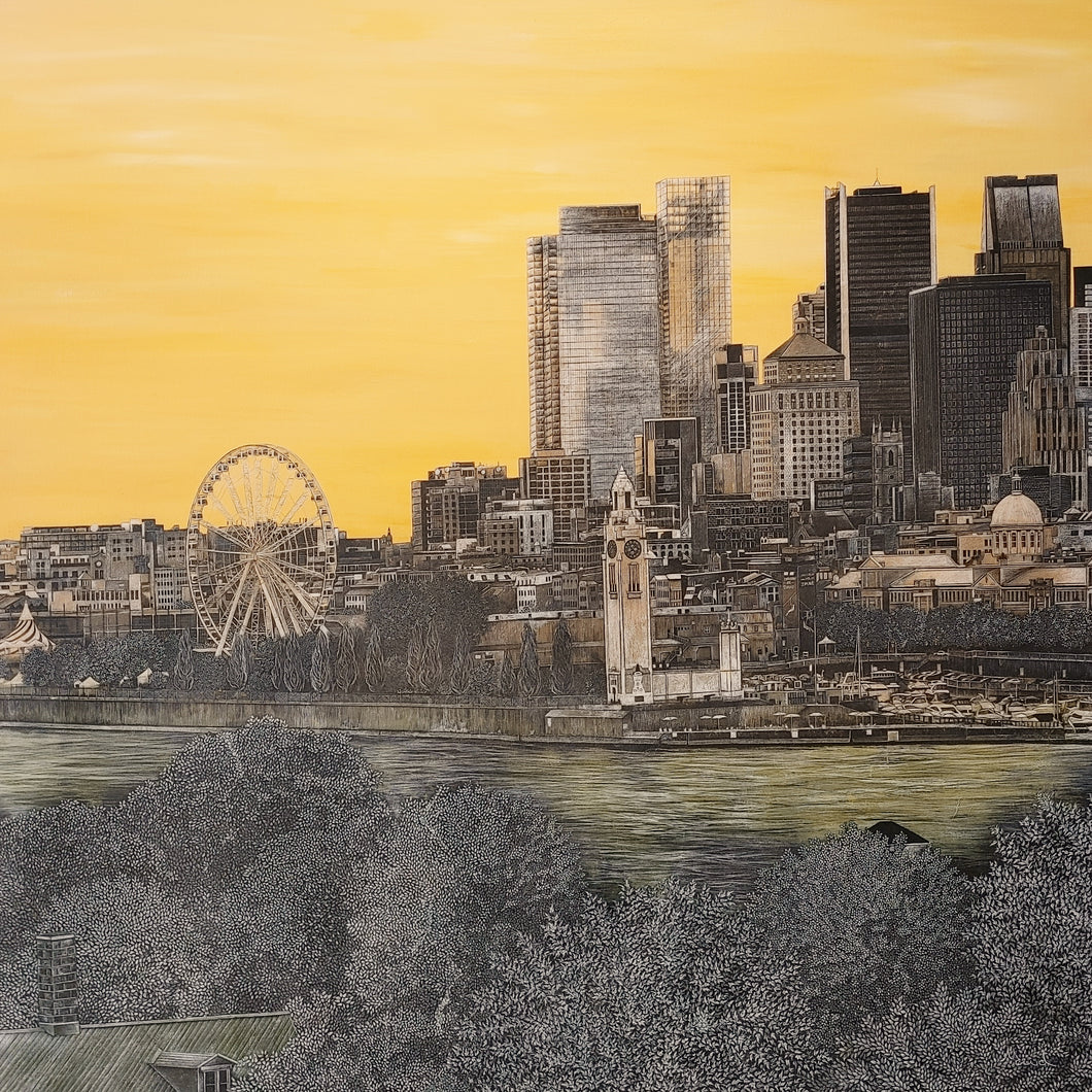 BA9003 - TAPIN Maude - Collision - 40 x 40'