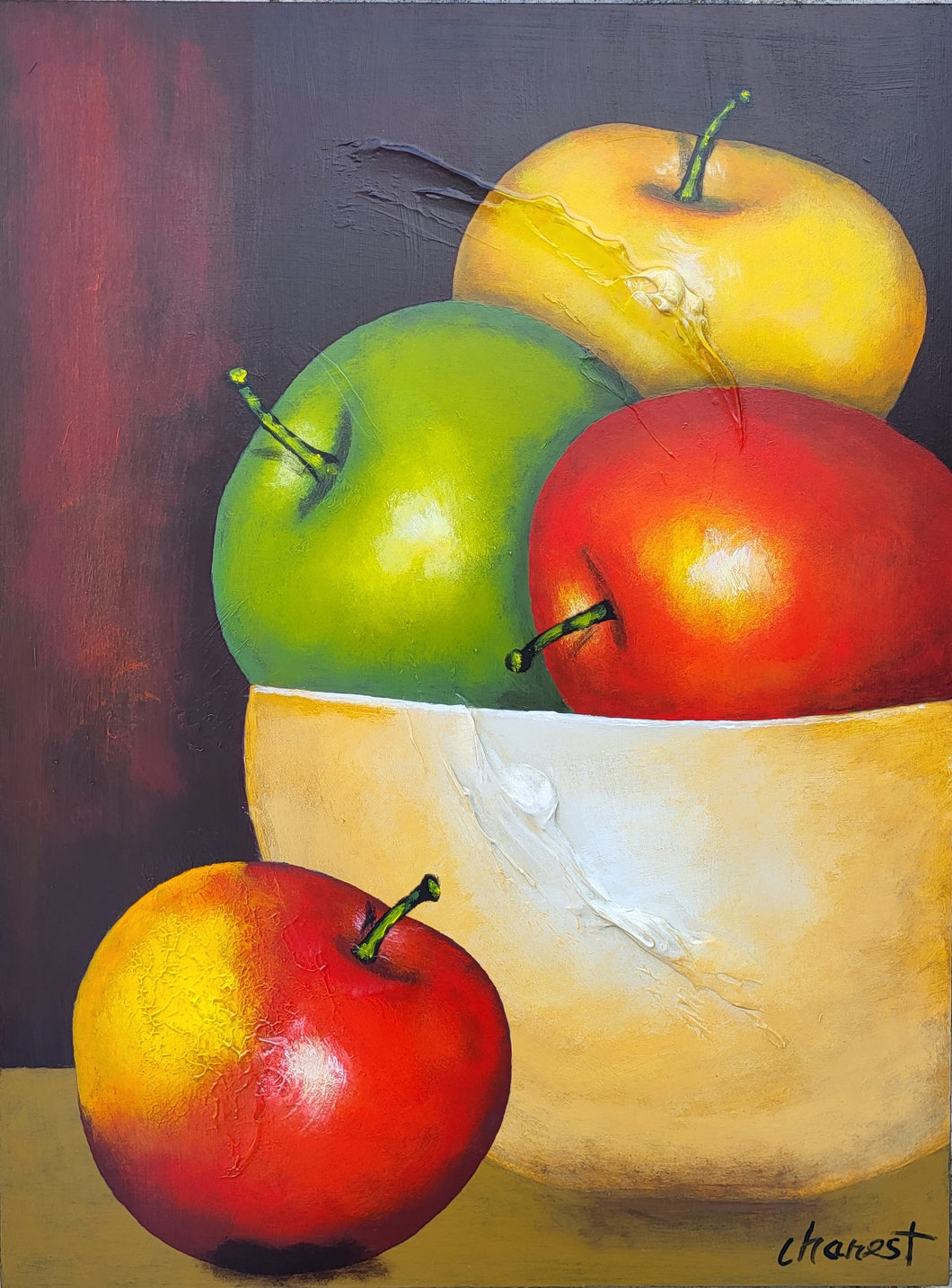 BA9022 - CHAREST Gilles -All aboard - 24 x 18