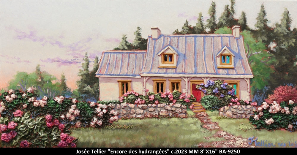 BA9250 - Encore des hydrangées! - JOSÉE TELLIER - 8