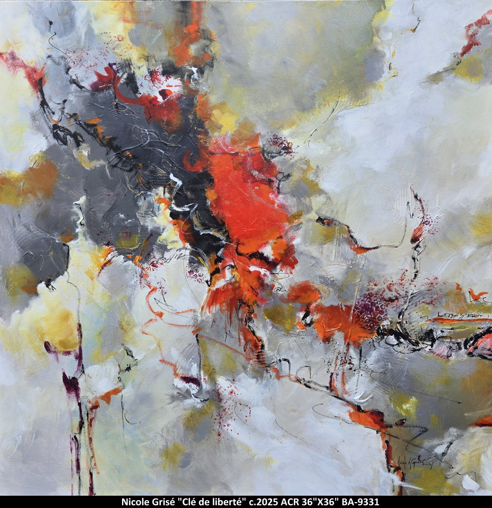 BA9331 - Clé de liberté - NICOLE GRISÉ - 36