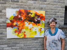 Charger l&#39;image dans la galerie, BA9438 - L&#39;automne..... completement Jazz.... - NICOLE GRISÉ - 30&quot;X40&quot;
