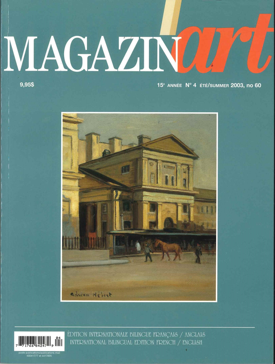 Magazin'Art 2003 Été / Summer No60