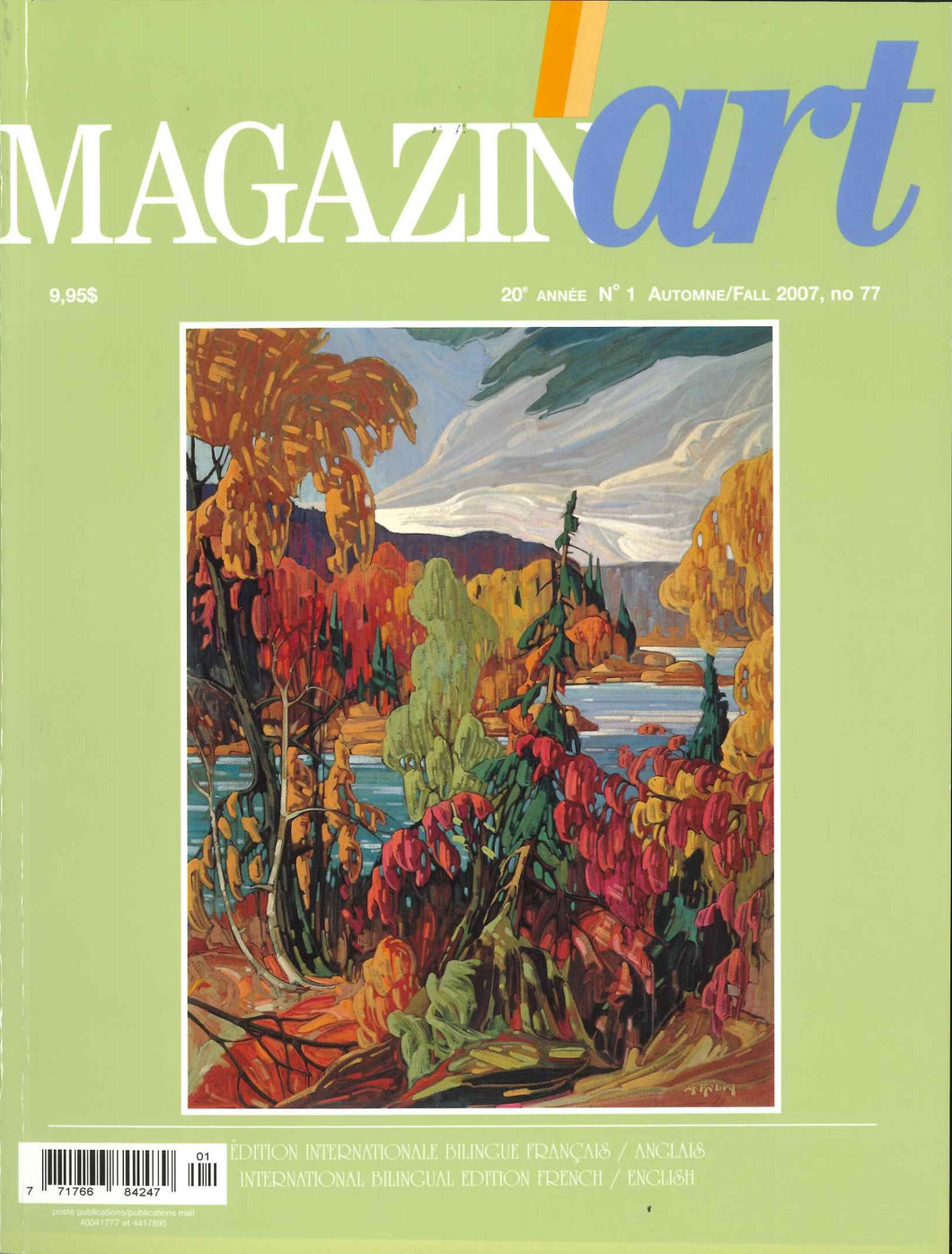 Magazin'Art 2007 Automne/ Fall - 20e année No77