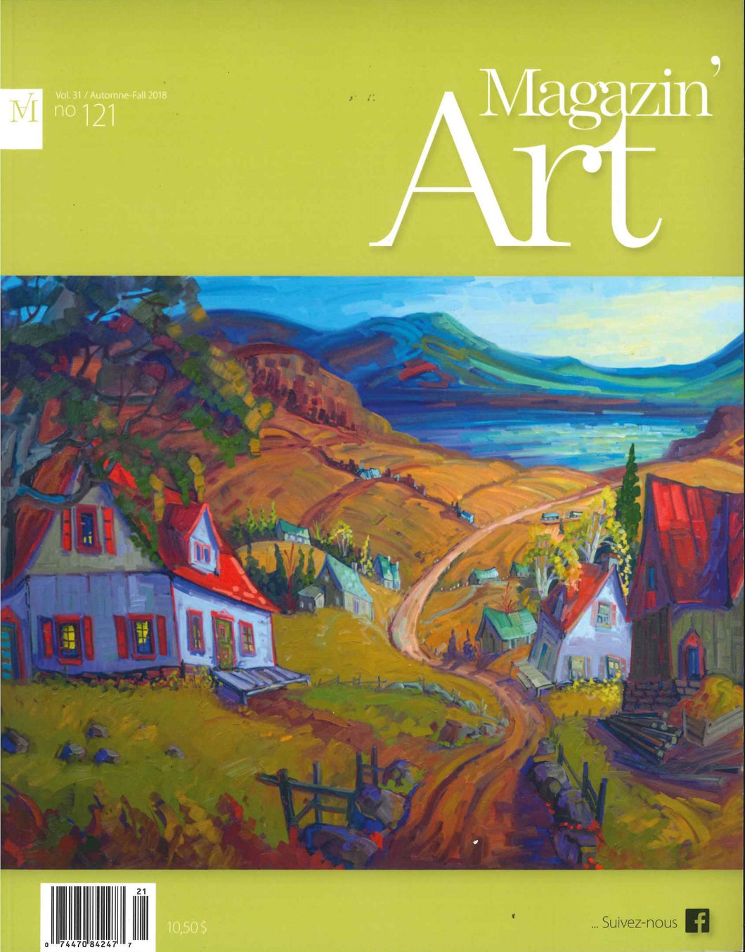 Magazin'Art 2018 Automne / Fall  No121