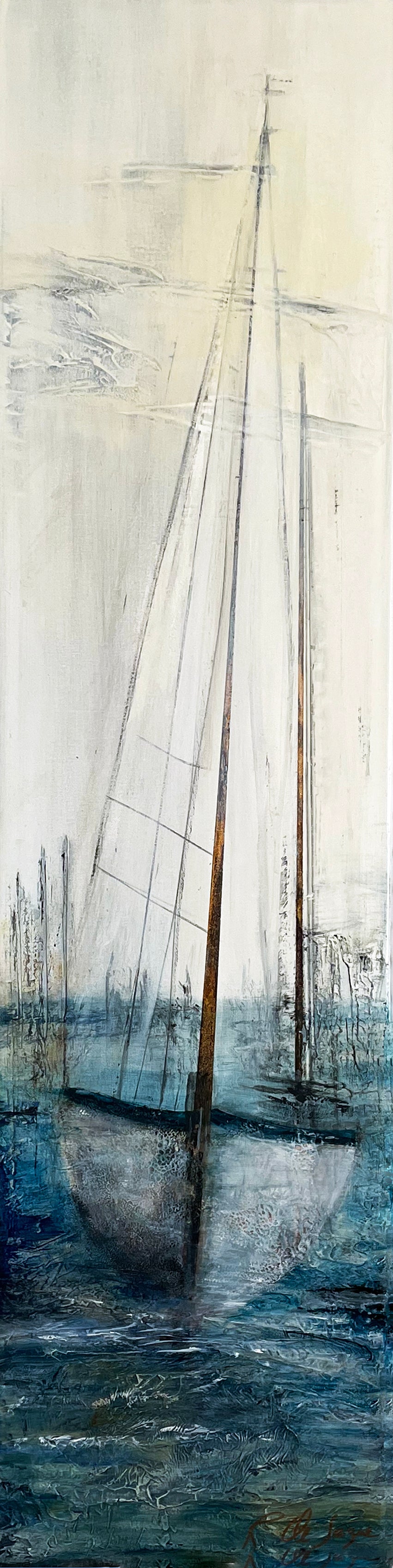 BA9296 - DE GAGNÉ Renée - Escale -  40'' x 10''