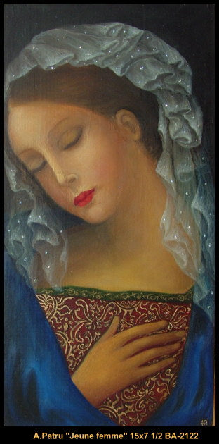 BA2122 - Jeune femme - ANCA PATRU - 15x7½