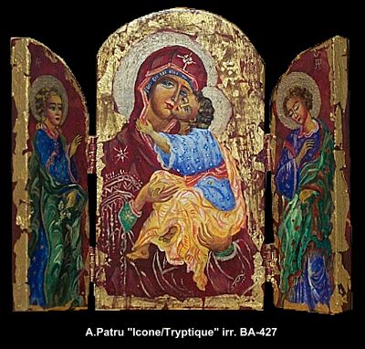 BA427 - Icone/Tryptique - ANCA PATRU - 7X6