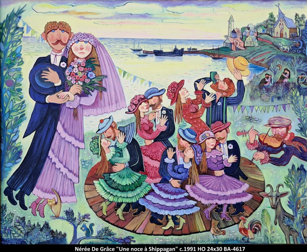 BA4617 - Une noce à Shippagan - NÉRÉE DE GRACE - 24