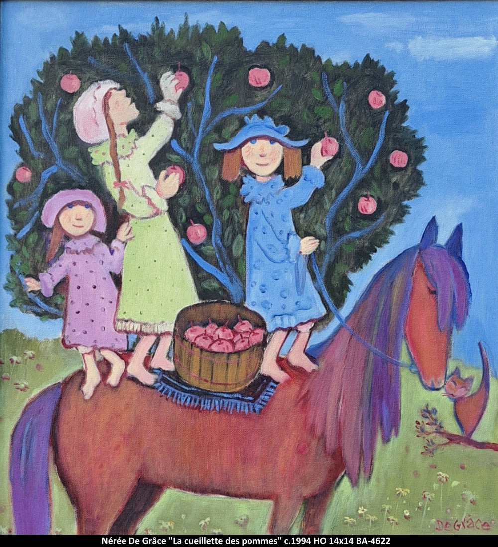 BA4622 - LA CUEILLETTE DES POMMES - NÉRÉE DE GRÂCE - 14