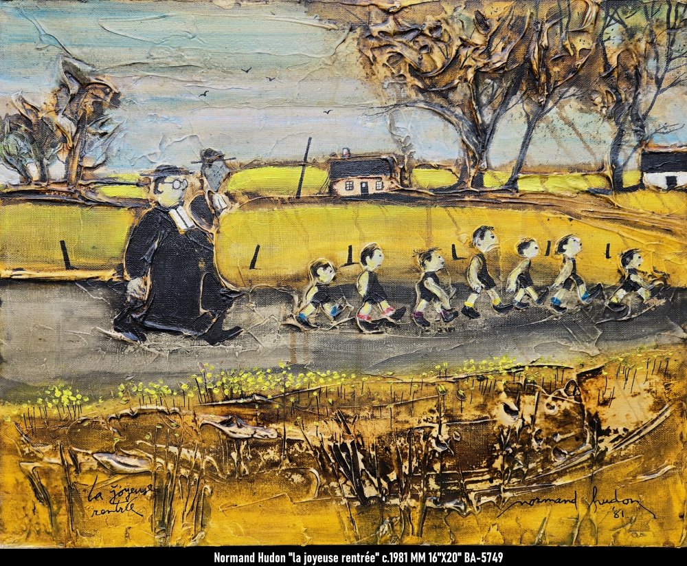 BA5749 - La joyeuse rentrée - NORMAND HUDON - 16