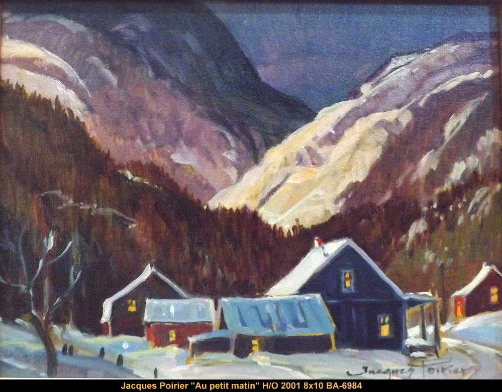 BA6984 - Au petit matin - JACQUES POIRIER - 8