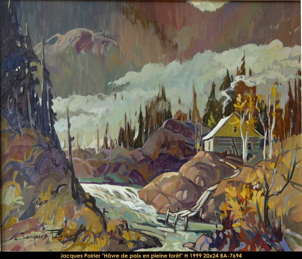 BA7694 - Hâvre de paix en pleine forêt - JACQUES POIRIER - 20