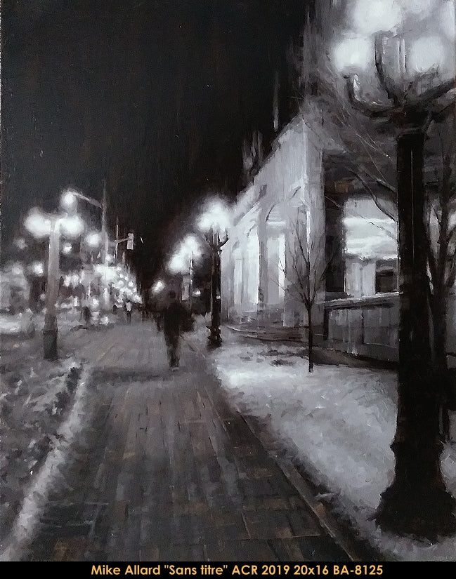 BA8125 - Sans titre (Paysage urbain) - MIKE ALLARD - 20
