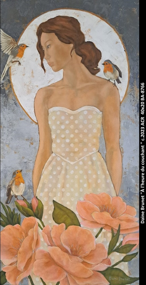 BA8766 - À l'heure du couchant - DIANE BRUNET - 40X20