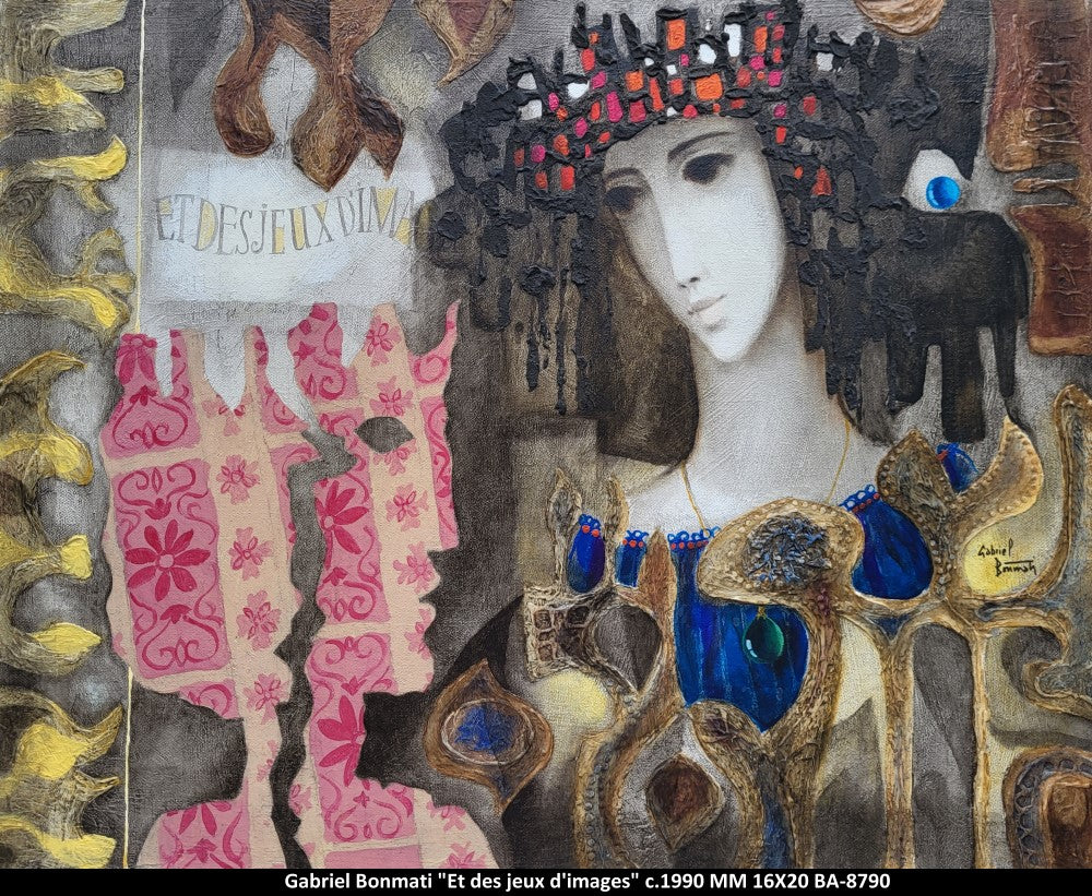 BA8790 - Et des jeux d'images - GABRIEL BONMATI - 16X20