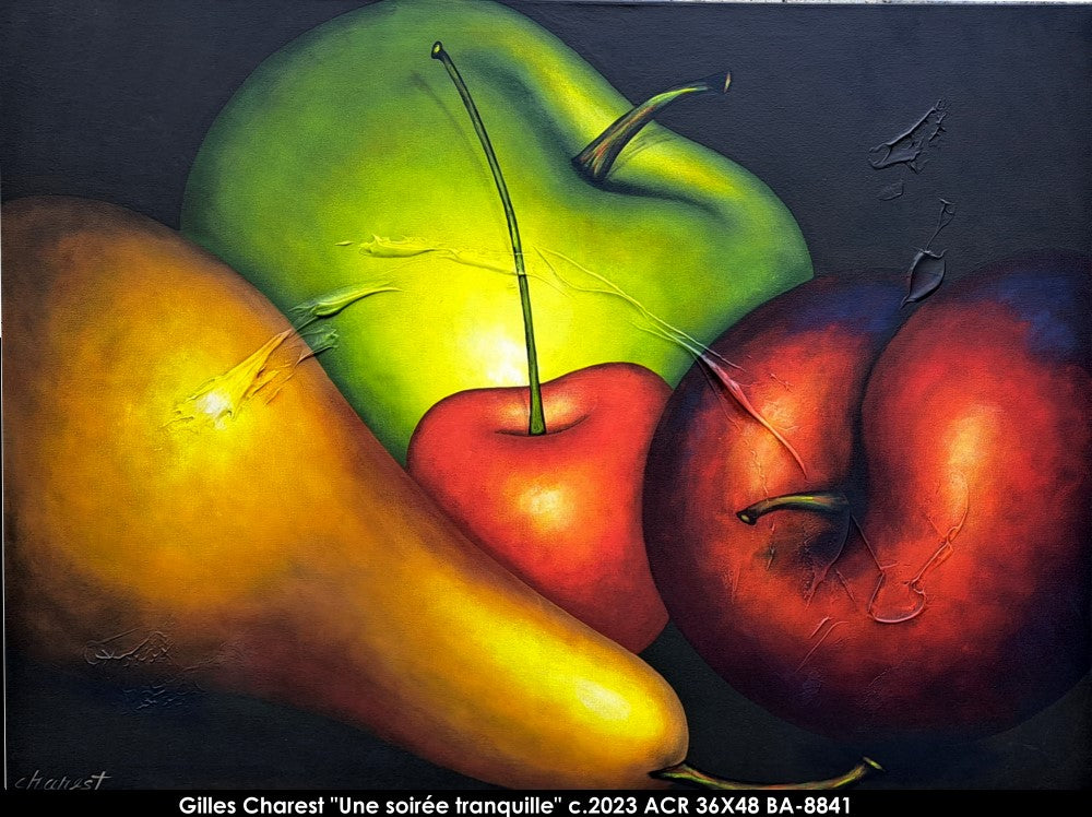 BA8841 - Une soirée tranquille - GILLES CHAREST - 36