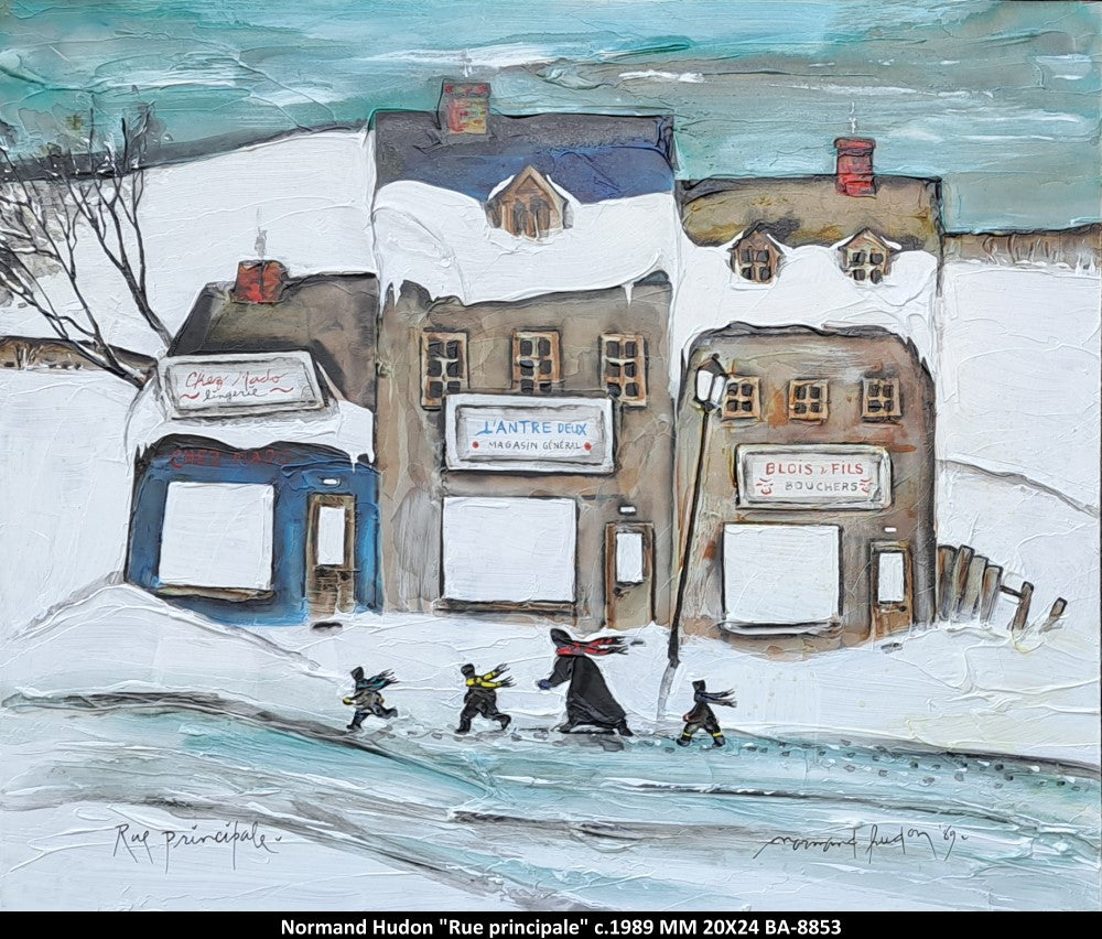 BA8853 - Rue Principale - NORMAND HUDON (MAITRES) - 20X24