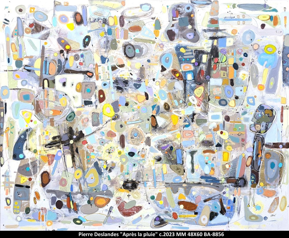 BA8856 - Après la pluie - PIERRE DESLANDES - 48X60