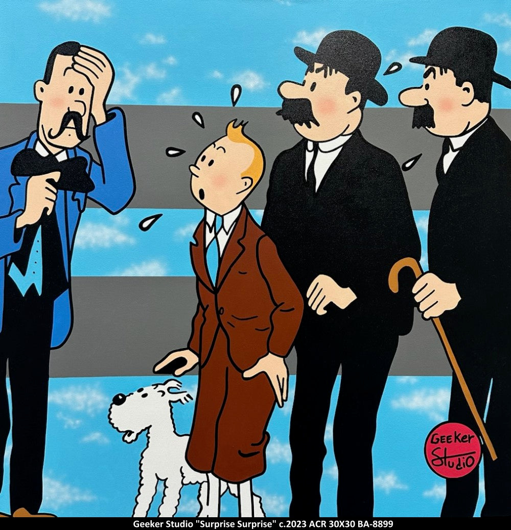 BA8899 - Surprise Surprise - GEEKER STUDIO - 30X30  *** L St-L ***