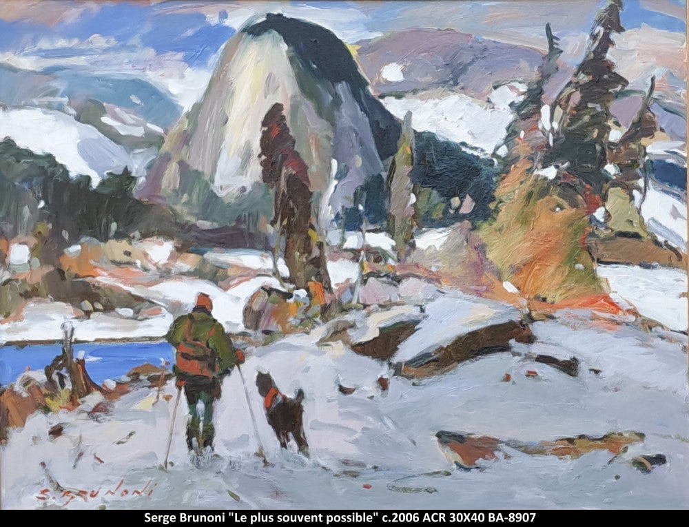 BA8907 - Le plus souvent possible - SERGE BRUNONI (MAITRES) - 30X40