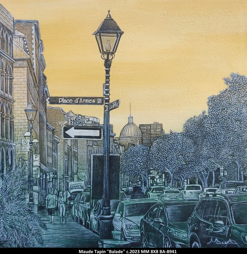 BA8941 - La balade - MAUDE TAPIN - 8X8 ***CCM**