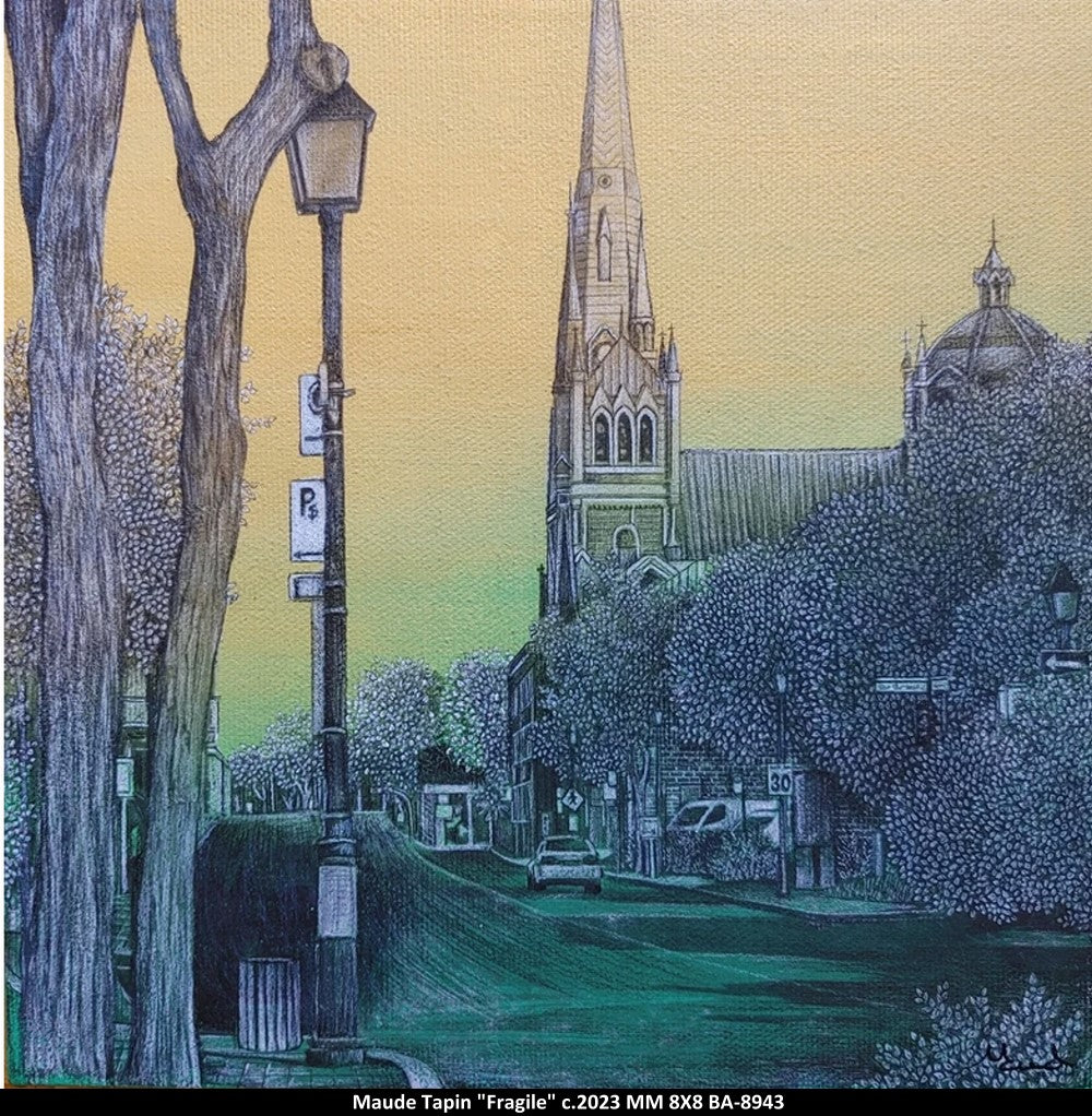 BA8943 - Fragile - MAUDE TAPIN - 8X8   ***CCM***