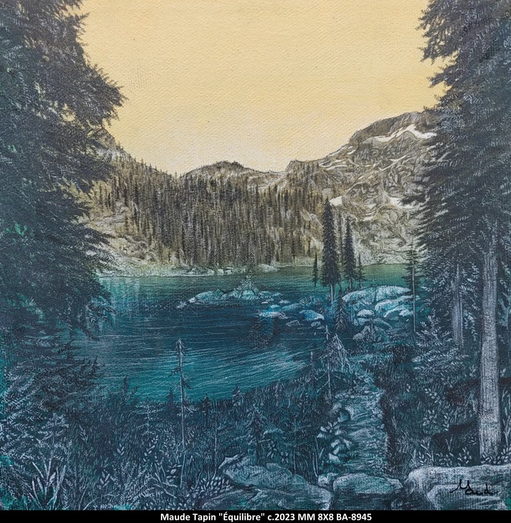 BA8945 - Équilibre - MAUDE TAPIN - 8X8  ***CCM***