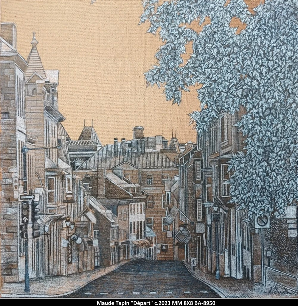 BA8950 - Départ - MAUDE TAPIN - 8X8