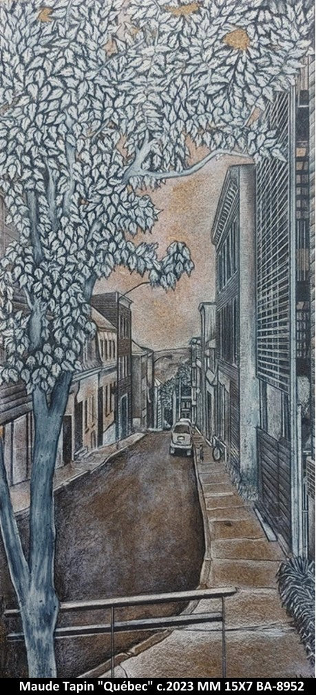 BA8952 - Québec - MAUDE TAPIN - 15X7