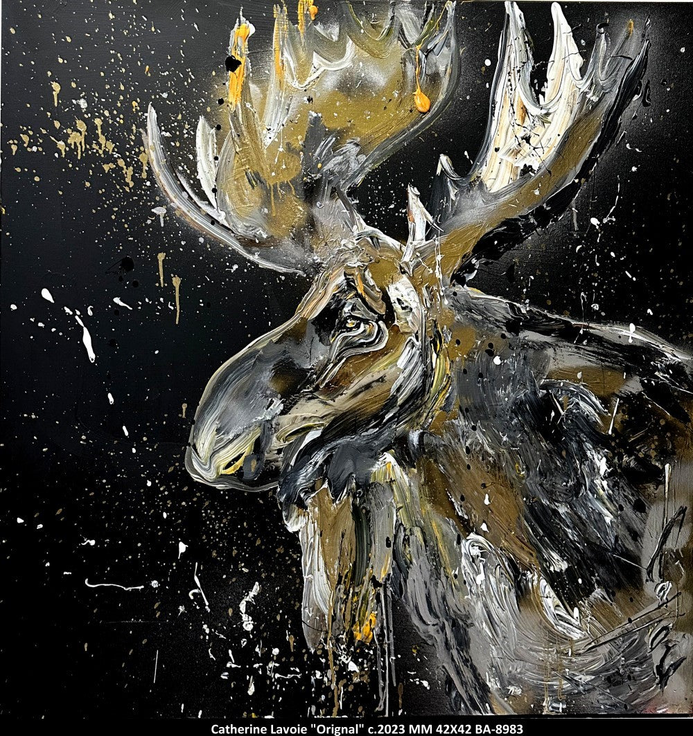 BA8983 - Orignal sur fond noir - CATHERINE LAVOIE - 42