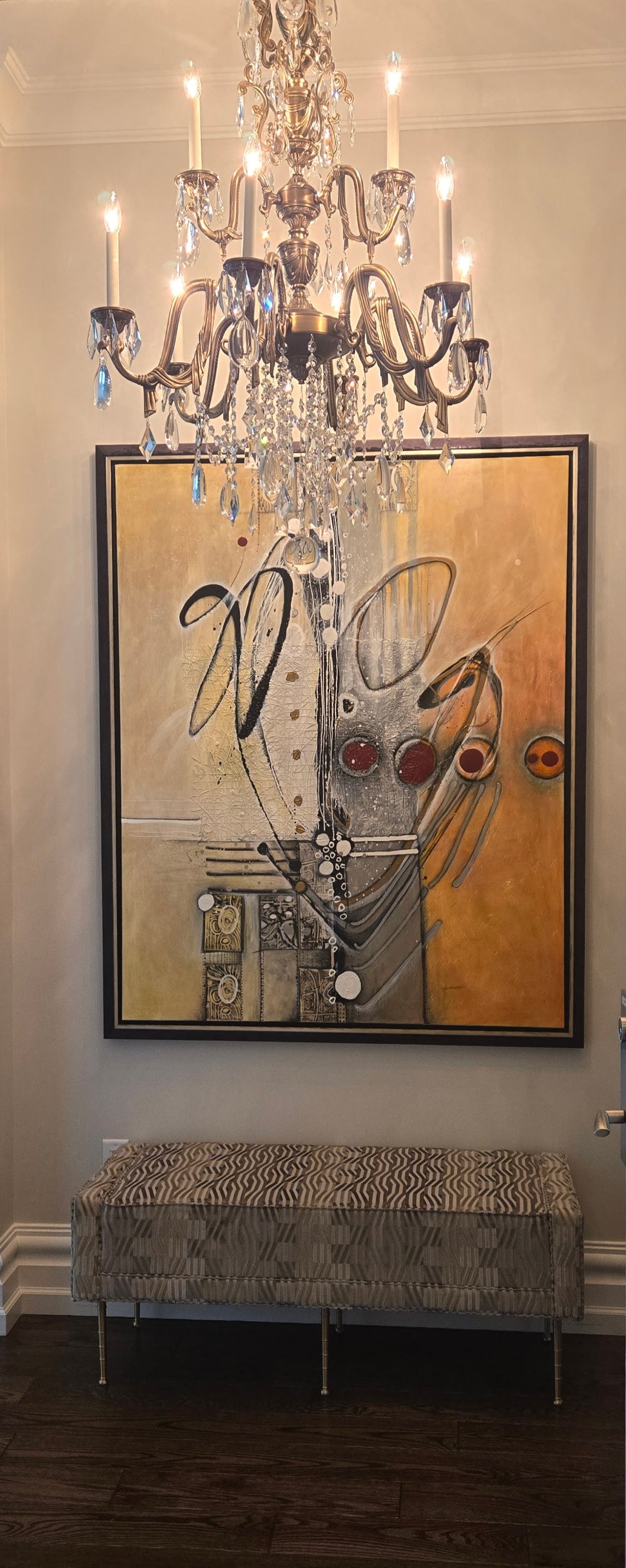 BA8985 - CLOUTIER Sylvie - Droit au coeur - 60 x 48 - COMMANDE SPÉCIALE