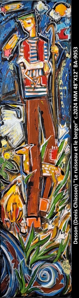 BA9053 - Le ruisseau et le berger - DESSON - 48