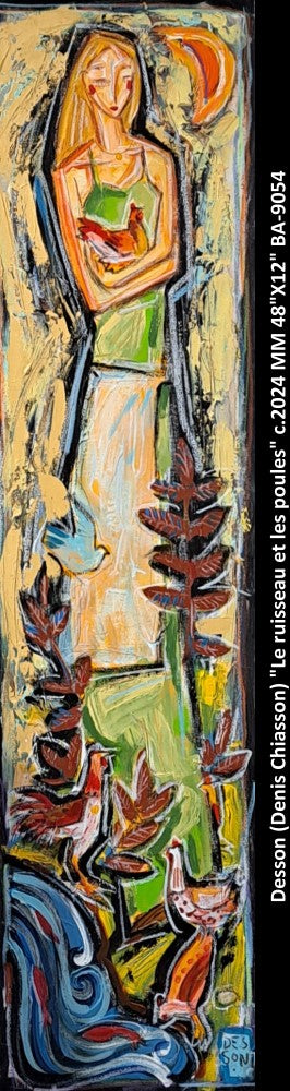 BA9054 - Le ruisseau et les poules - 48