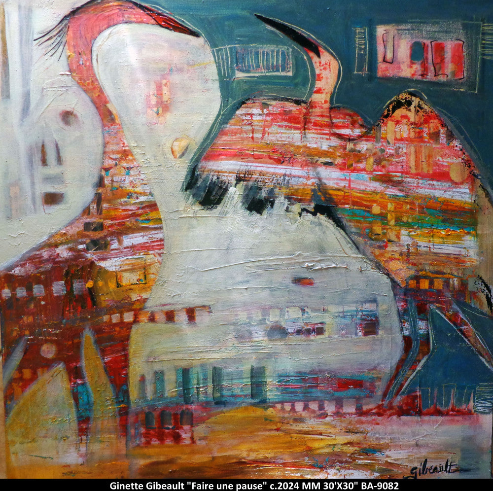 BA9082 - Faire une pause - GINETTE GIBEAULT - 30