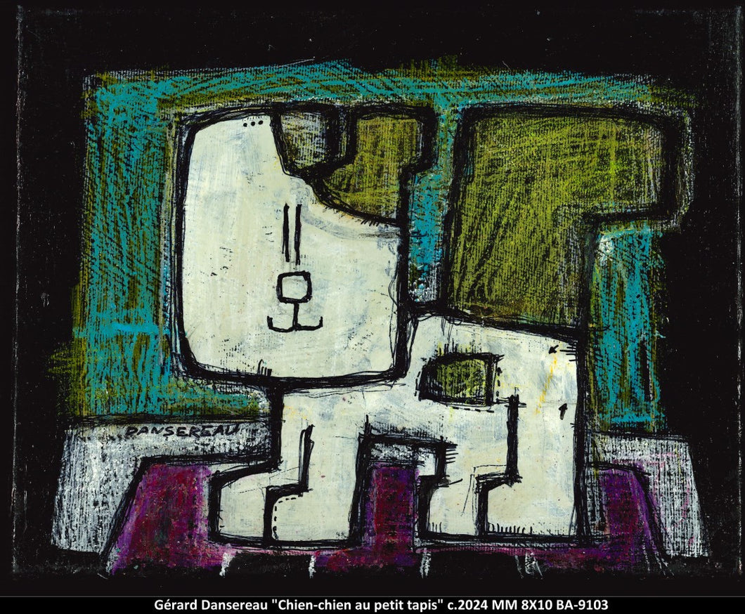 BA9103 - Chien chien au petit tapis - GÉRARD DANSEREAU - 8