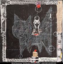 Charger l&#39;image dans la galerie, BA9105 - Kat Mandou et le petit ballon - GÉRARD DANSEREAU - 12&quot;X12&quot;
