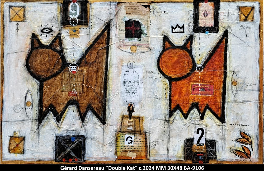BA9106 - Double Kat - GÉRARD DANSEREAU - 30X48